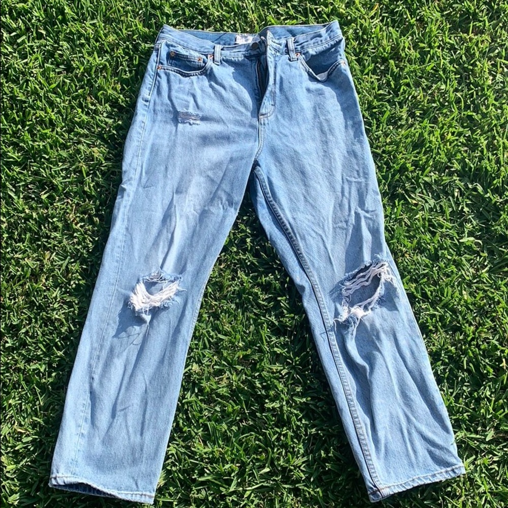 Free people mom jeans